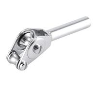 Ujjdwiurgh Punta de caña de pescar de 5 mm, de acero inoxidable, guía de punta de caña de pescar, accesorio de aparejos de pesca para barco de mar, pesca y arrastre