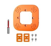 Ujjdwiurgh R30-R50 - Plantillas de radio de esquina para carpintería, enrutamiento de esquinas curvadas, herramienta de dureza radián circular