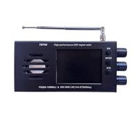 Ujjdwiurgh Radio Digital de Alto Rendimiento TEF86 Radio 65-108MHz FM y 144-27000KHz SW/MW/LW con Pantalla LCD de 3,2 Pulgadas