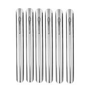 Ujjdwiurgh Rascador de migas de acero para comedor, 6 unidades