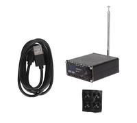 Ujjdwiurgh Receptor de radio digital ATS 20+ World Band portátil fácil de leer, receptor de radio profesional para uso doméstico y exterior