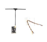 Ujjdwiurgh Receptor ELRS Nano 2.4G Receptor ExpressLRS de Alcance para Piezas de Drones Transversales RC FPV