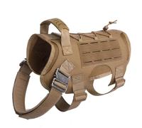 Ujjdwiurgh Ropa para Perros de y Verano Chaleco Impermeable para Perros con Ropa Universal para Perros Grandes Al Aire Libre Transpirable, Marrón Barro, L