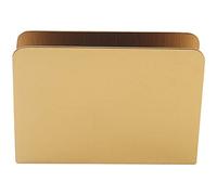 Ujjdwiurgh Servilletero nórdico dorado de hierro dorado para caja de pañuelos vertical para guardar pañuelos, hotel, restaurante, decoración de escritorio