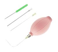 Ujjdwiurgh Soplador de huevos fácil con herramientas vacías, bomba de huevo de un agujero y taladro, suministros para hacer huevos de Pascua, kit de decoración de huevos ucranianos D