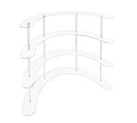 Ujjdwiurgh Soporte acrílico transparente extraíble para joyas, estante para cajas ciegas, 4 capas