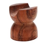 Ujjdwiurgh Soporte de alambre de madera de alta fidelidad de color rosa para cables, soporte para bandeja de cables, almohadillas para pies de choque