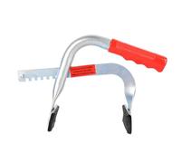 Ujjdwiurgh Soporte de batería, agarra, levanta y lleva baterías de columna superior o lateral, almohadillas de goma para sujetar las baterías de forma segura