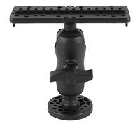 Ujjdwiurgh Soporte de bola con buscador de peces y placa de montaje universal, accesorios para kayak