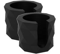 Ujjdwiurgh Soporte de espresso de altura ajustable para portafiltros de 51 mm a 58 mm, 2 unidades, diseñado para mejorar la funcionalidad de preparación de café