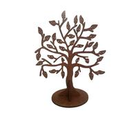 Ujjdwiurgh Soporte de exhibición de aretes de árbol de joyería, estante de almacenamiento de joyas, torres de joyería para anillos, collares, pulseras