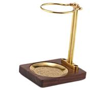 Ujjdwiurgh Soporte de gotero de café, portátil, decoración de madera, multifunción, soporte para filtro de café