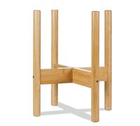 Ujjdwiurgh Soporte de madera para bonsái, soporte de madera para macetas, decoración del hogar, suministros de jardinería, M