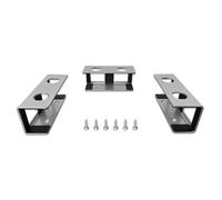 Ujjdwiurgh Soporte de metal para computadora portátil, soporte de metal para laptop, teclado con silicona antiarañazos (plateado)