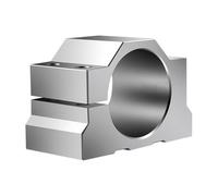 Ujjdwiurgh Soporte de montaje de abrazadera de motor de husillo CNC de 65 mm, soporte de montaje de motor de husillo con 4 tornillos, para grabado de enrutador CNC