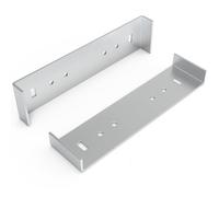 Ujjdwiurgh Soporte de montaje de buzón de metal grande para buzones con piso de 8 pulgadas de ancho, 2 unidades