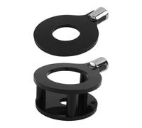 Ujjdwiurgh Soporte de pared acrílico para sable de luz, soporte de sable de luz acrílico, montaje en pared, color negro