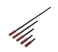 Ujjdwiurgh Soporte de punta de destornillador hexagonal de 1/10.2 cm, mango largo, 5 piezas