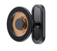 Ujjdwiurgh Soporte magnético para teléfono para gimnasio, acoplable a superficies de metal, soporte magnético dual giratorio de 360° para grabación de entrenamiento de fitness