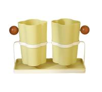 Ujjdwiurgh Soporte Multifuncional Almacenamiento Palillos Tubo Moda Simple Almacenamiento en la Pared Fuerte Almacenamiento Hogar Palillos Jaula C