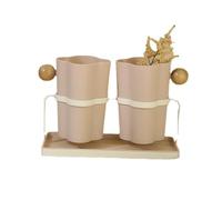 Ujjdwiurgh Soporte Multifuncional Almacenamiento Tubo de Palillos Moda Almacenamiento de Pared Simple Almacenamiento Fuerte para el Hogar Jaula de Palillos B