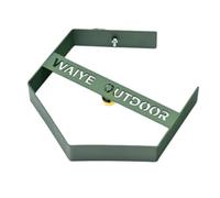 Ujjdwiurgh Soporte para bobina de mosquitos al aire libre, bandeja de bobina de mosquitos para camping, senderismo, turismo, color verde