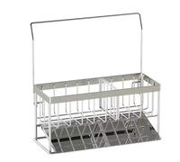 Ujjdwiurgh Soporte para Esponja con Bandeja de, Organizador para de Cocina, Soporte para Estante de Almacenamiento para con Bandeja de Drenaje