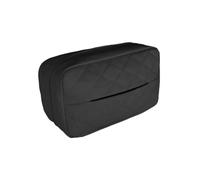Ujjdwiurgh Soporte para pañuelos de coche, funda para caja de pañuelos para asiento trasero de coche, perfecto para organización y uso diario (negro) fácil de instalar y usar