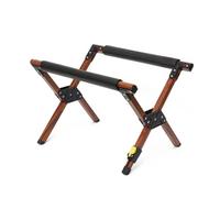 Ujjdwiurgh Soporte plegable para hielera con patas ajustables, soporte portátil para caja de hielo, antideslizante para camping, senderismo