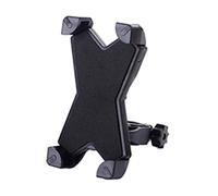 Ujjdwiurgh Soporte universal ajustable para smartphone, soporte universal para manillar de bicicleta, soporte para teléfono móvil, color negro