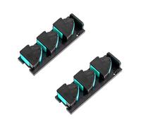 Ujjdwiurgh Soporte vertical para caña de pescar montado en la pared, organizador de almacenamiento de pared para garaje, color azul