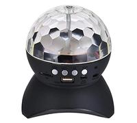 Ujjdwiurgh Star Project Master Stage Lighting Altavoz InaláMbrico Bluetooth Light LED Cristal Giratorio Bola MáGica DJ Altavoz EstéReo Fiesta en Casa