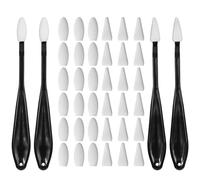 Ujjdwiurgh Talones de mezcla de arte profesional para dibujar, 40 toallitas de esponja para resaltar y sombrear eficazmente