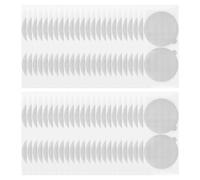 Ujjdwiurgh Tapa de café de aluminio, para cápsulas de café Vertuoline, autoadhesivas, 50 unidades