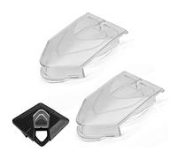 Ujjdwiurgh Tapa de licuadora, tapa de boquilla, tapa de licuadora, piezas de repuesto de plástico para licuadora de 72 onzas, transparente