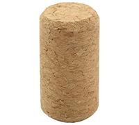 Ujjdwiurgh Tapón recto de madera para botellas de vino, tapón de botella de madera, tipo cono, tapón de sellado para botellas de vino, tapones de sellado para botellas de cerveza, 100 unidades