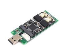 Ujjdwiurgh Tarjeta Adaptadora Can MiniPCle de 2 Canales Múltiples Protocolos Can Placa de Expansión USB A Can con Función de Análisis de Decodificación