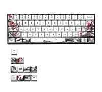 Ujjdwiurgh Teclas de perfil de 71 teclas para teclas GH60, RK61, ALT61, GK61, GK61, GK64, Dz60, EE. UU