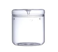 Ujjdwiurgh Terrario de vidrio micropaisajístico con tapa de colección de rocío, jarrón de bonsái de vidrio microscópico botella ecológica S