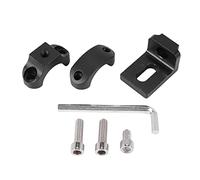 Ujjdwiurgh TG80 - Soporte fijo para faros delanteros de motocicleta, 22 mm, soporte para faros delanteros, abrazadera de tubo para Cafe Racer Chopper