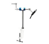 Ujjdwiurgh Tornillo de banco giratorio ajustable de aleación para pesca, para hacer señuelos de bricolaje, herramienta de atado de archivos, herramienta de atado de moscas de escritorio