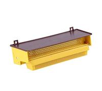 Ujjdwiurgh Trampa de polen de plástico, herramientas de mantenimiento de abejas, bandeja de entrada, colector de polen, suministros de apicultura