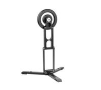 Ujjdwiurgh Trípode magnético plegable para teléfono, soporte para selfie, soporte de escritorio para teléfono inteligente, soporte de fotografía