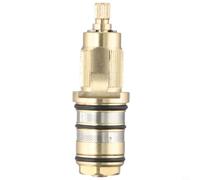 Ujjdwiurgh Válvula termostática de ducha, carrete termostático, repuesto de latón, válvulas mezcladoras termostáticas de ducha, kits de reparación de barra