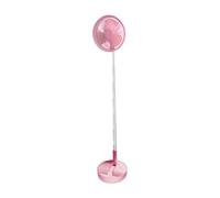 Ujjdwiurgh Ventilador de Suelo Telescópico Plegable con 4 Velocidades de Viento, Color Rosa