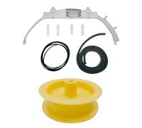 Ujjdwiurgh WE49X20697 Kit de rodamientos para secadora WE3M26 rodamiento superior WE9M30 fieltro de tambor WE12M29 Cinturón WE1M1067 deslizador de rodamiento WE12X83 fácil de instalar