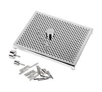 Ujjdwiurgh Wire Deluxe - Kit de plantilla de aluminio para doblar alambre de joyería con 40 clavijas ajustables, herramientas perfectas para hacer joyas