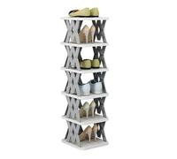 Ujjdwiurgh Zapatero Sin Montaje, Plegable y Que Ahorra Espacio, Organizador de Zapatos Vertical para Dormitorio, Entrada, Armario, Sala de Estar