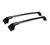 UJNHEQ 2 Barras Transversales Techo Negras para Ford para Bronco Sport para Badlands First Edition 2021 2022 2023