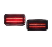 UJNHEQ 2X Luz De Freno Para Parachoques Trasero Reflector Señal Giro Rojo Para Mitsubishi Para Montero Sport 1999-2004(Color2)
